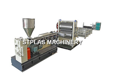 In hohem Grade leistungsfähige Kunststoffplatte-Verdrängungs-Maschine für die HDPE Abfluss-Brett-Herstellung