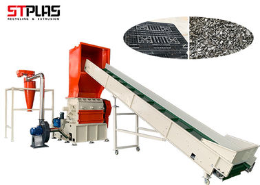 Edelstahl 2200kg/h-Plastikzerkleinerungsmaschinen-Maschine für Abfall bereiten auf