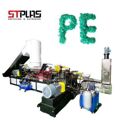 Verdichtungsgerätfilm sackt Plastikextruder-Plastikgranulations-Maschine der pelletisierungs-Ausrüstungs-/SS304 SJ100 ein