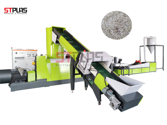 PE-Pellet-Recyclingmaschine mit Wasserkühlsystem mit einer Kapazität von 200-1000 kg/h
