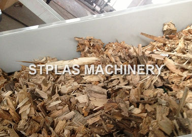 Abfallholz-Doppelwellen-Reißwolf/Chipper Plastikmaschine 300-1200kg/h
