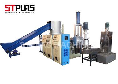 Vertikale Wasser-Ring-Plastikkugel-Extruder-Maschinen-Plastikwiederverwertungsgranulierer