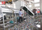 Kompakte HAUSTIER Flaschen-Waschmaschine/Plastik, der Waschanlage 1000kg/h aufbereitet