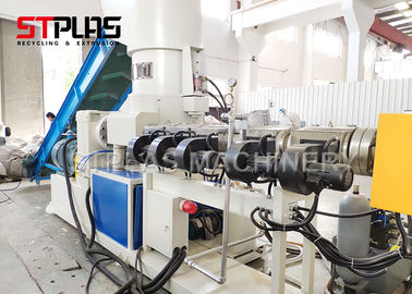 Hochgeschwindigkeitsplastikwiederverwertungskugel Maschine gerollter LDPE-Film-Plastikkugel-Extruder