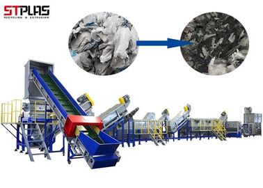 Plastikfilm Soems, der sich wäscht, Maschine überschüssiges PET/pp. aufbereitend gesponnen ein, sacken waschende Linie