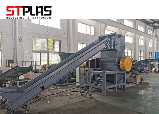 Plastikzerkleinerungsmaschinen-Maschine 55KW-Blatt-D2/SKD-11