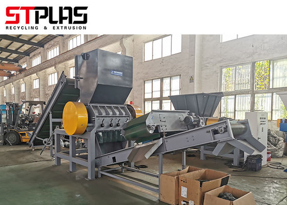 Plastikzerkleinerungsmaschinen-Maschine 55KW-Blatt-D2/SKD-11