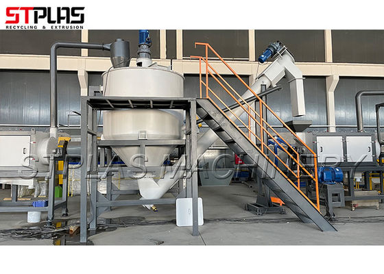 Soemplastikflasche, welche die Maschine/Plastik aufbereiten Granulierer 3-5T/H zerquetscht