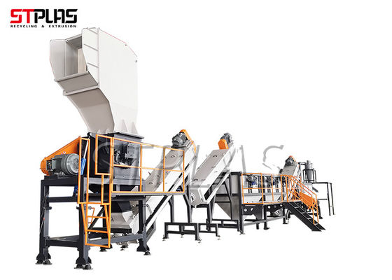 156 kW 1000 kg/H SUS304 HDPE Waschanlage für Trommeln/Flaschen/Körbe/Fässer